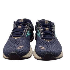 Brooks GTS‎ 19 Aderenaline Navy and Teal Athletic Sneakers